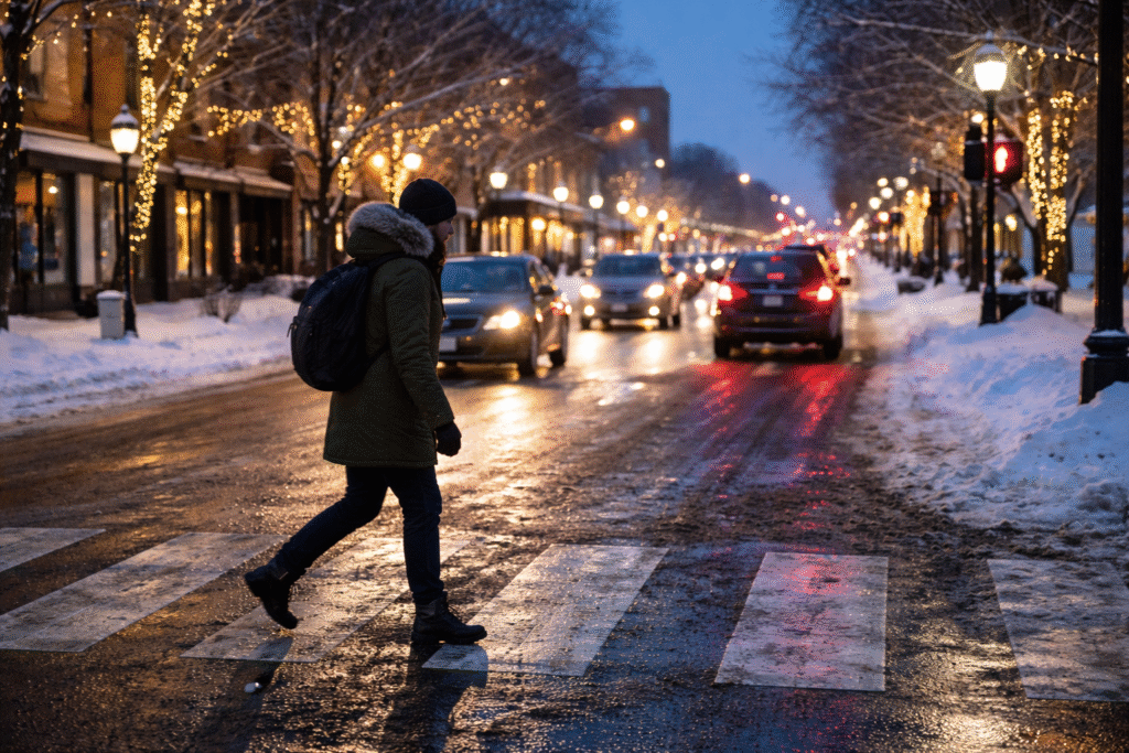 Winter Pedestrian Accidents in Hutchinson KS: Crosswalk Risks After Dark