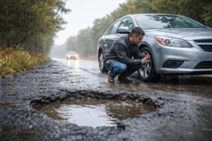 Spring Rain and Potholes: When Poor Road Conditions Lead to Injury Claims in Kansas