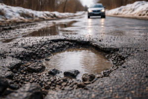 Spring Thaw Car Accidents: How Melting Snow Creates New Road Hazards