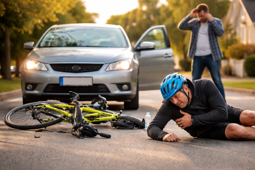 Bicycle Accidents in Hutchinson This Spring: What Happens When a Driver Says They Never Saw You
