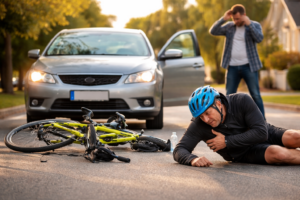 Bicycle Accidents in Hutchinson This Spring: What Happens When a Driver Says They Never Saw You
