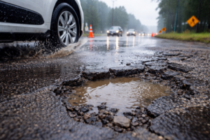 Spring Rain and Potholes: When Poor Road Conditions Lead to Injury Claims in Kansas