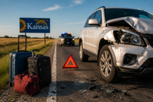Summer Road Trip Car Accidents in Kansas: What Happens If the At-Fault Driver Is From Another State?