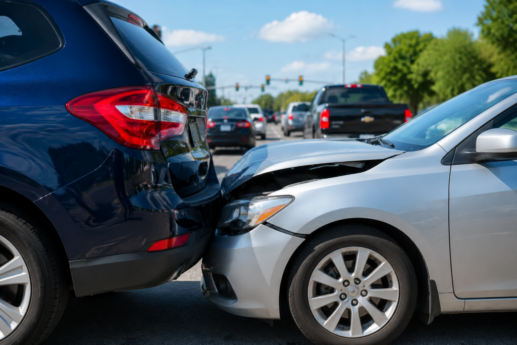 Rear-End Accidents During Summer Traffic in Hutchinson, Kansas: Causes, Liability, and Injury Recovery