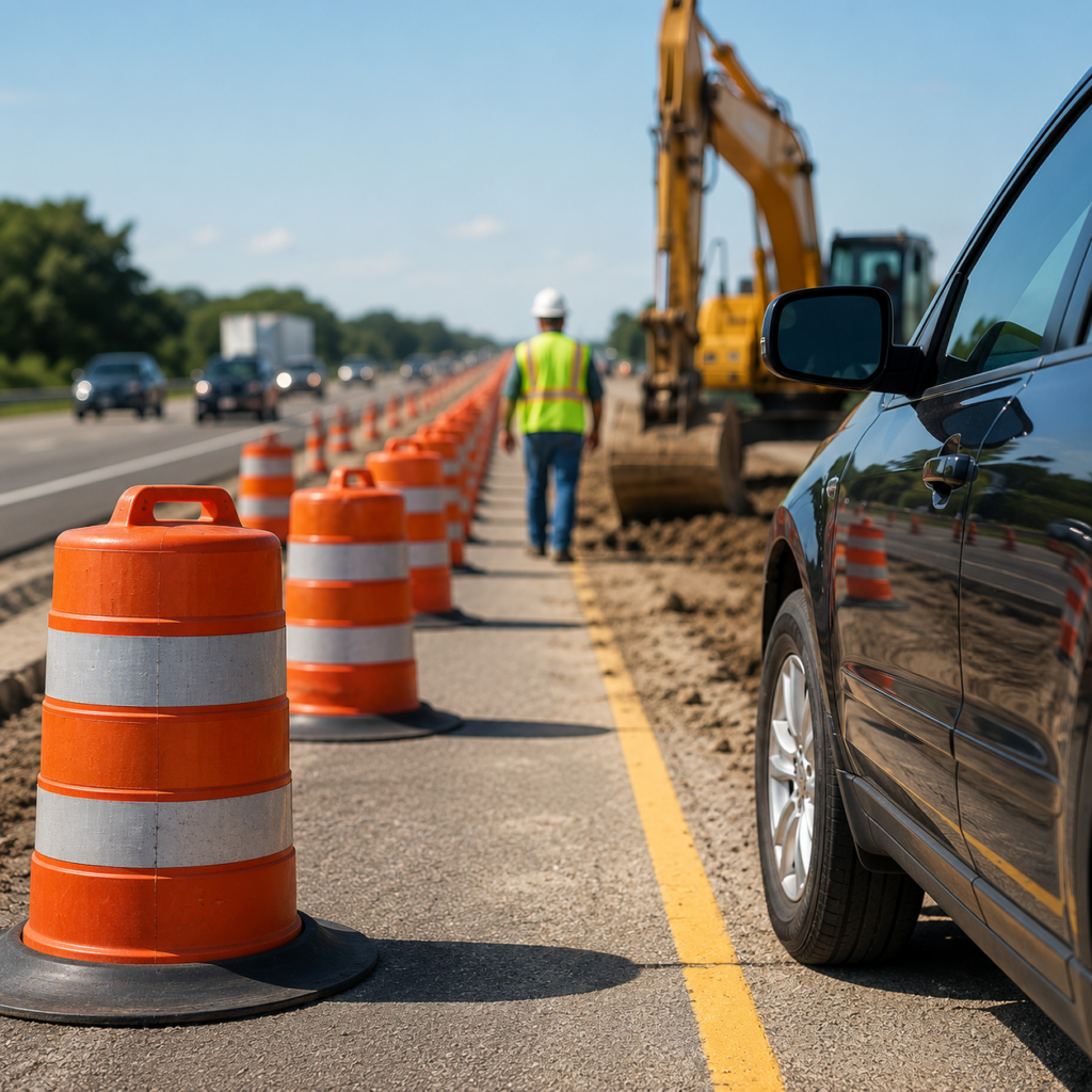 Summer Construction Zone Accidents in Kansas: Who May Be Liable?