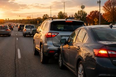 Common Causes of Rear-End Accidents During Early Fall Traffic in Kansas